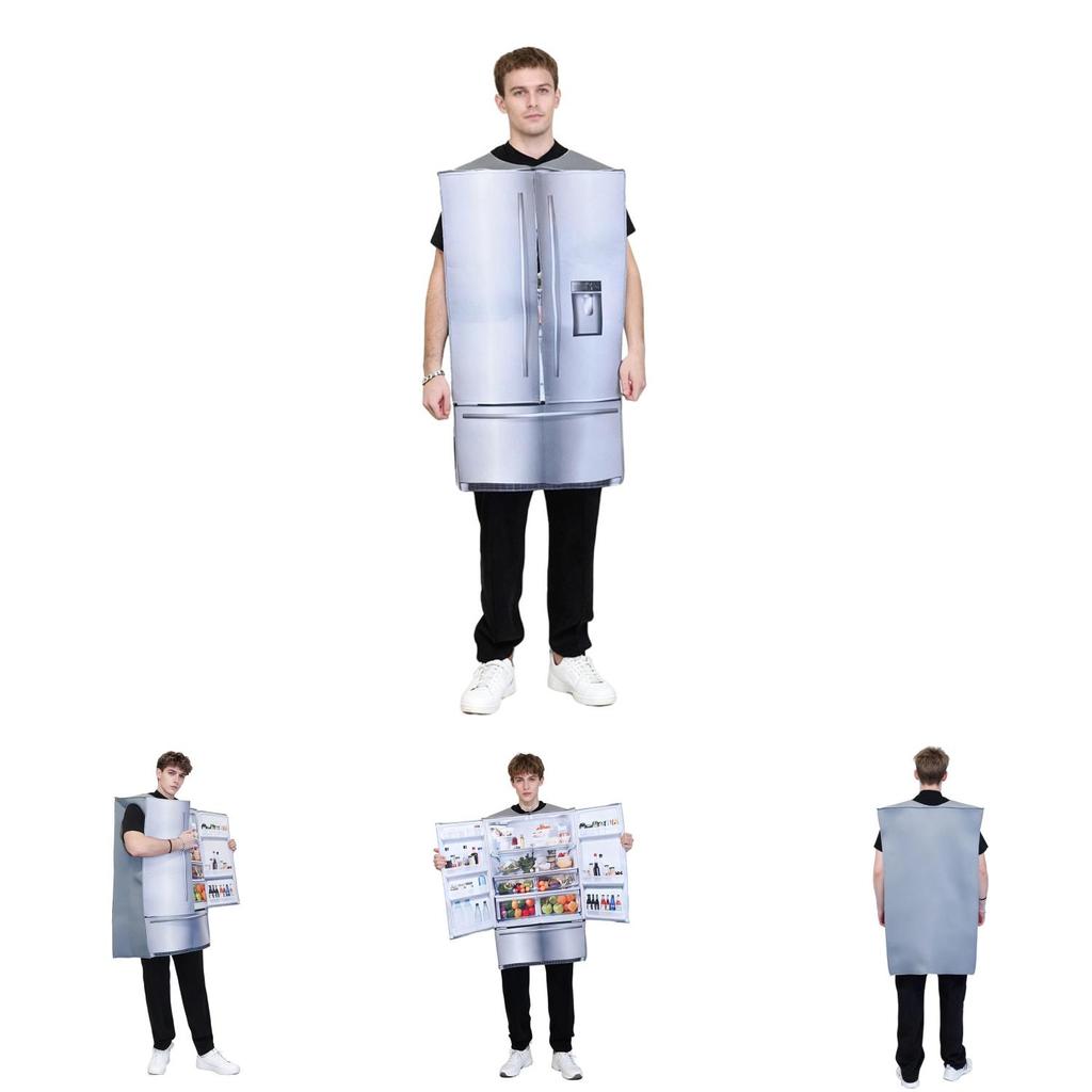 Halloween Costume Refrigerator Cosplay Suit For Adults Party And Bar Fun Creators