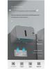 Smart Sensor Toilet Paper Holder, Automatic Wall-Mounted Dispensing, Punch-Free, Waterproof.