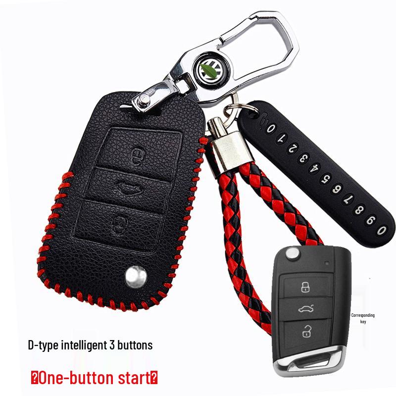 Volkswagen Key Cover for Lavida Plus, Sagitar, Bora, Jetta, Santana, Polo & 2023 Models