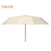 Folding Umbrella with Fan 3 Speed Adjustable USB Rechargeable UV Protection Umbrella Portable Waterproof Windproof Summer Outdoor Sun Rain Umbrella