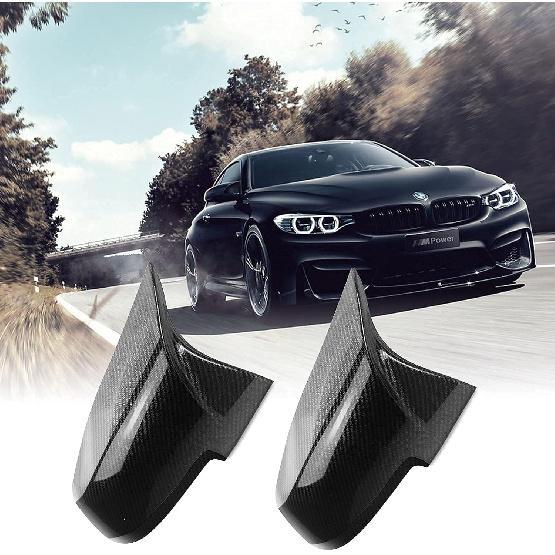 Door Mirror Covers Carbon Fiber Side Mirror Cover Caps Rearview Replacement For BMW F20 F22 F23 F30 F31 F32 F33 F36 F87 M2 X1 E84