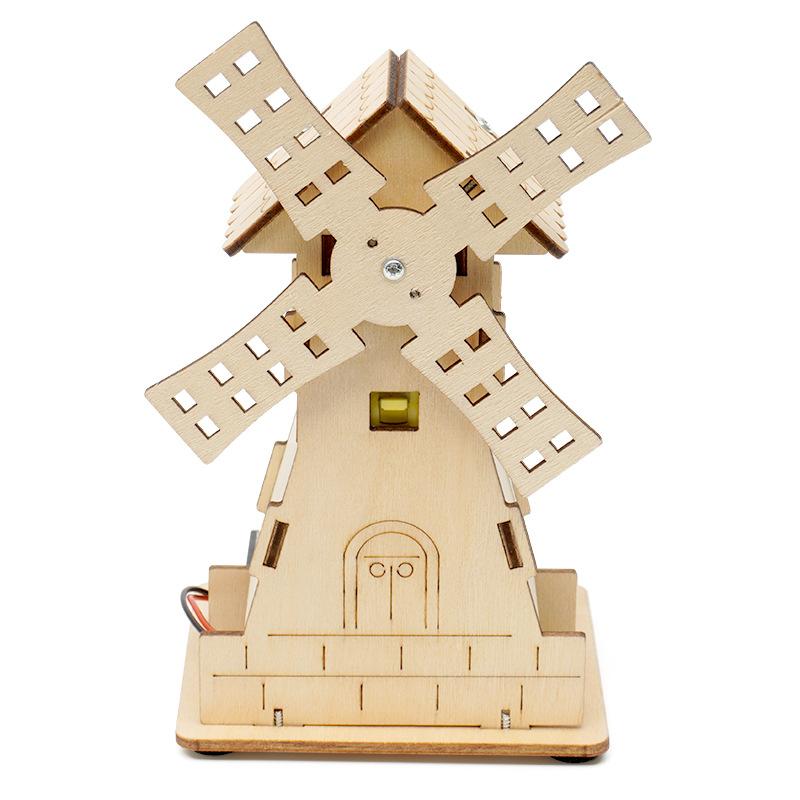 

Научный самодельный эксперимент Учебные пособия Электрическая ветряная мельница Обучающий домик