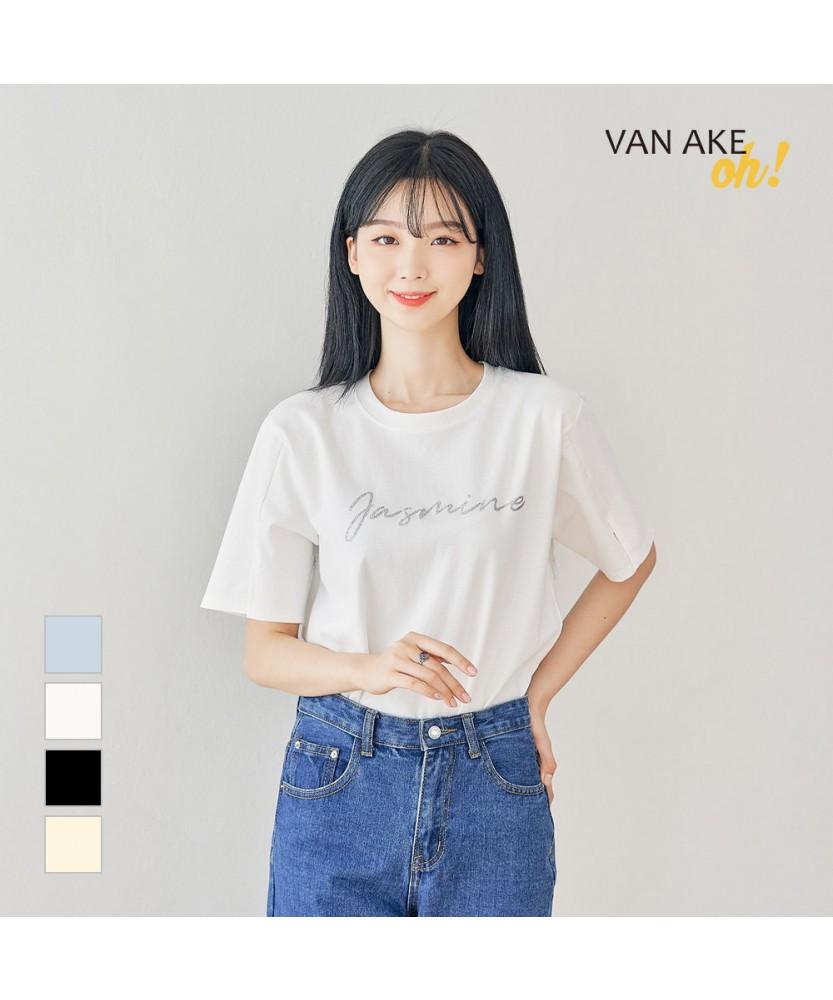 VANAKE Jasmine Short Sleeve T-Shirt_Ob14Tsme31Z
