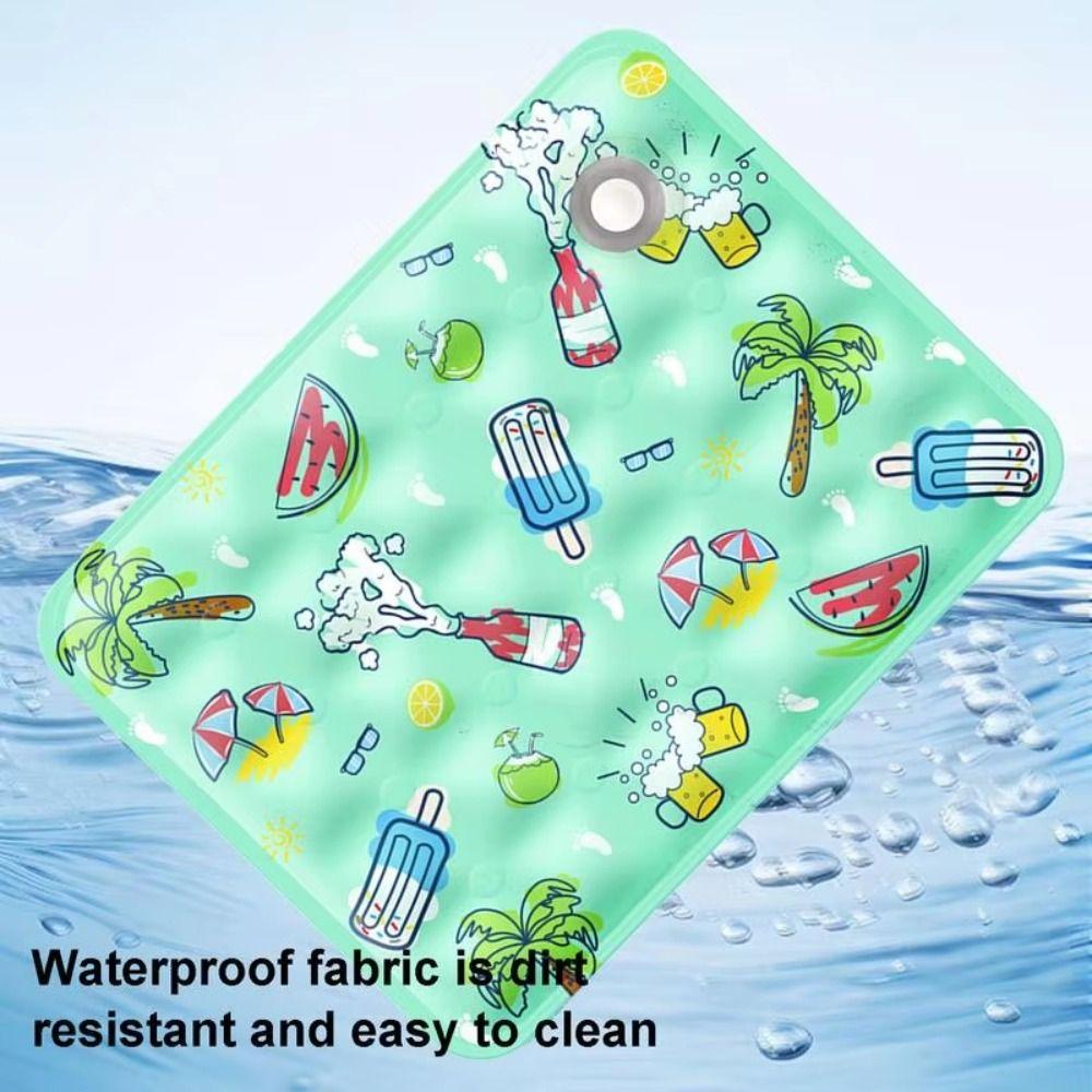 Self Added Water Pet Cooling Mat Cool Dog Cold Bed Mat Floor Mat Dog Cat Sleeping Pad  Animal