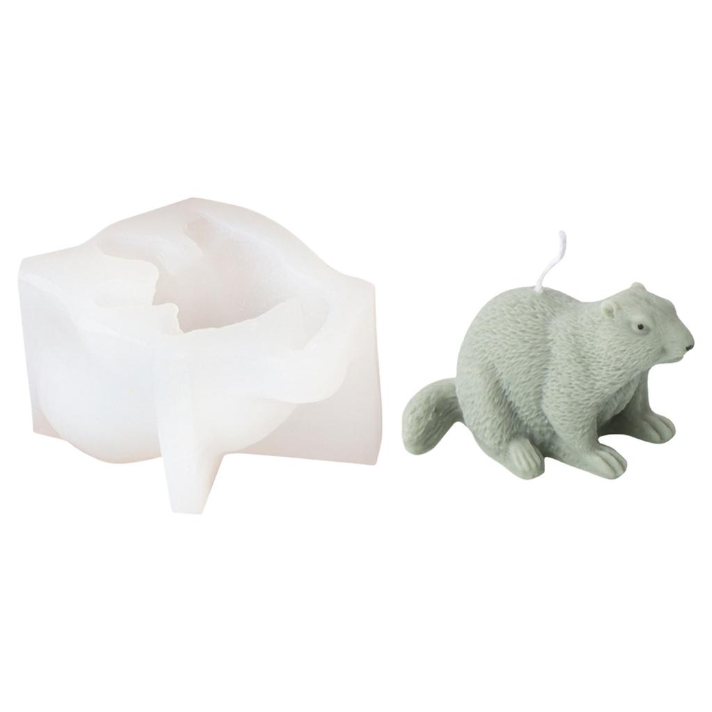 Fashionable Creative Crafting Hedgehog Candle Stand Sturdy Silicone Mold Fashion Accessory for Artistics Home Accent
