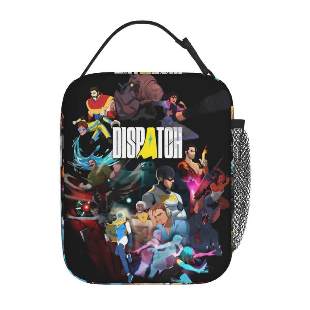 Blonde Blazer Dispatch Game Insulated Lunch Bag Food Container Portable Thermal Cooler Lunch Boxes For Travel