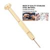 Multi Function Screwdriver Watch Glasses Repair Tool Accessory (Gold Slot Type Screwdriver)