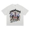 Graphic TShirts Short Sleeve Tee 100 Cotton Oversized Tops Summer Korean Fashion Vintage Printed Streetwear Y2k Mens Clothing