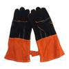 1 Pair Anti-Heat Work Safety Glove Labor Protection Welder Gloves Leather Welding  Gloves  Garden