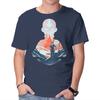 Unisex Crew Neck T-Shirt Air Journey Graphic Short Sleeve Casual Tee