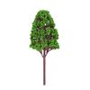 33pcs Mini Plastic Green Trees Scale Architectural Models Train Railways Landscape Scenery Layout Garden Decoration Tree Toys