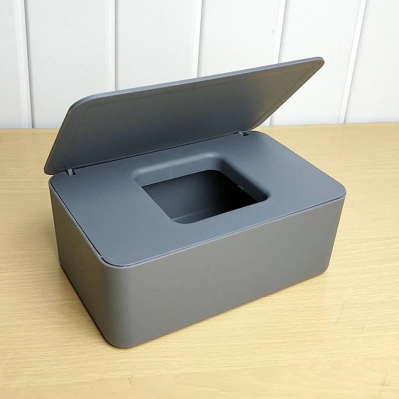 Household Desktop Baby Wet Wipes Storage Box with Sealed Cover