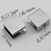 2 Pack Adjustable Glass Support Clamp Zinc Alloy Heavy-duty Bracket