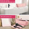 2-in-1 Hair Tools Travel Bag for Flat Irons, Straighteners, Curling Iron, and Haircare Accessories, with Interior Pockets