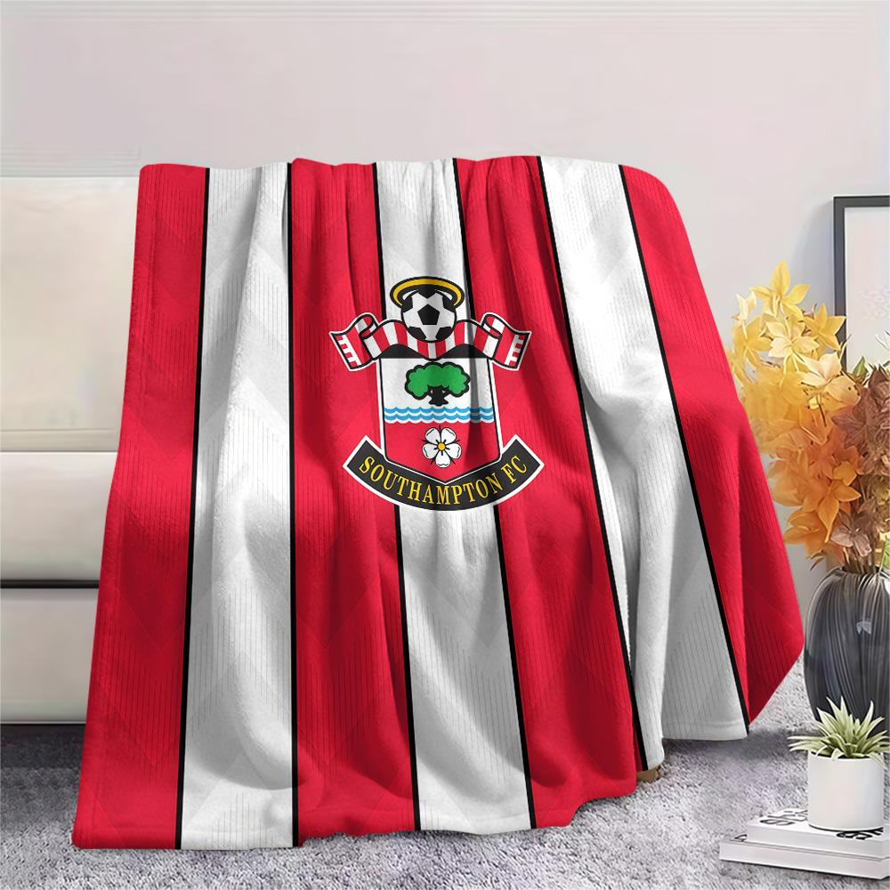 Southampton F.C Flannel Blanket, High Quality Comfortable for All Seasons, Home Decor, Warmth and Comfort