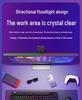 Clip-On Computer Light: Stepless Dimming, Low Blue Light, Eye Protection, Office Lamp