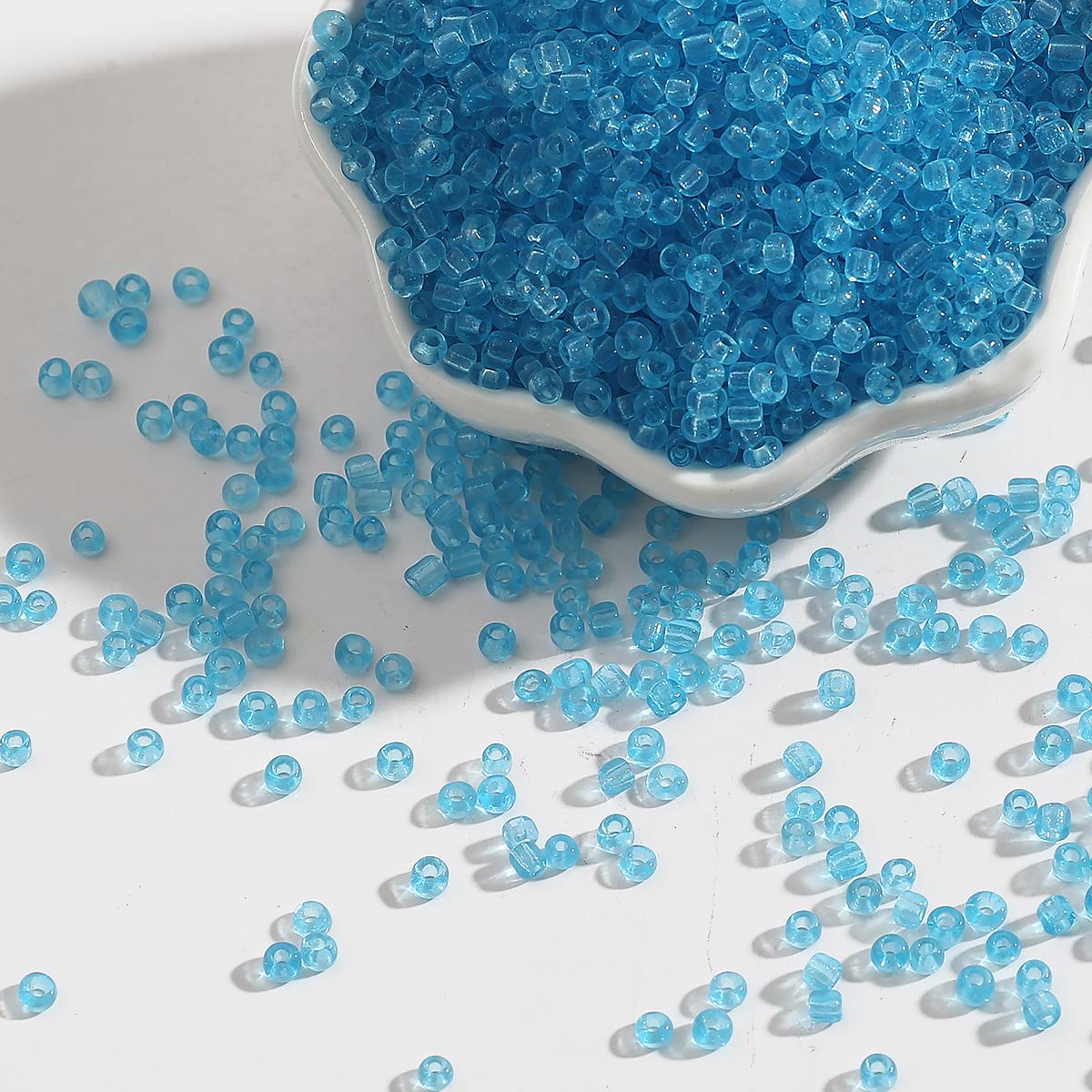 

Прозрачные цвета, чешские стеклянные бусины, хрустальные бусины с круглыми отверстиями для изготовления ювелирных изделий своими руками, ручная работа 2mm 1000pcs