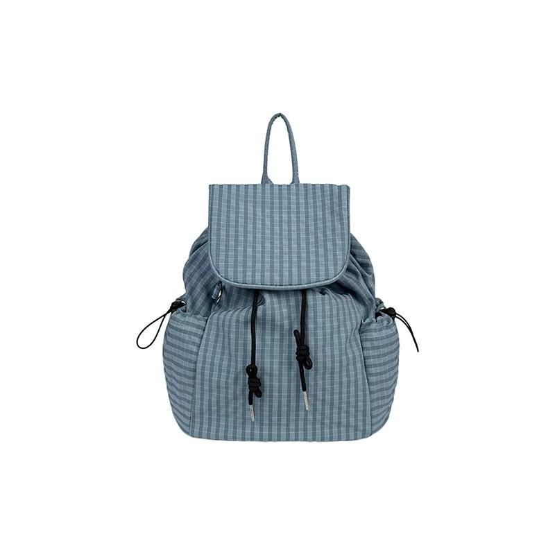 Fashion Plaid Retro Backpack Niche New Commuter Leisure Large Capacity Versatile Lightweight Backpack Schoolbag