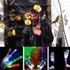 EHIOG LED Flashing Rave Gloves, LED Light Gloves, Kids and Teen Sized, Cool Fun Gifts Toys for 8-12 Year Old Boys Gifts, Light-up Party
