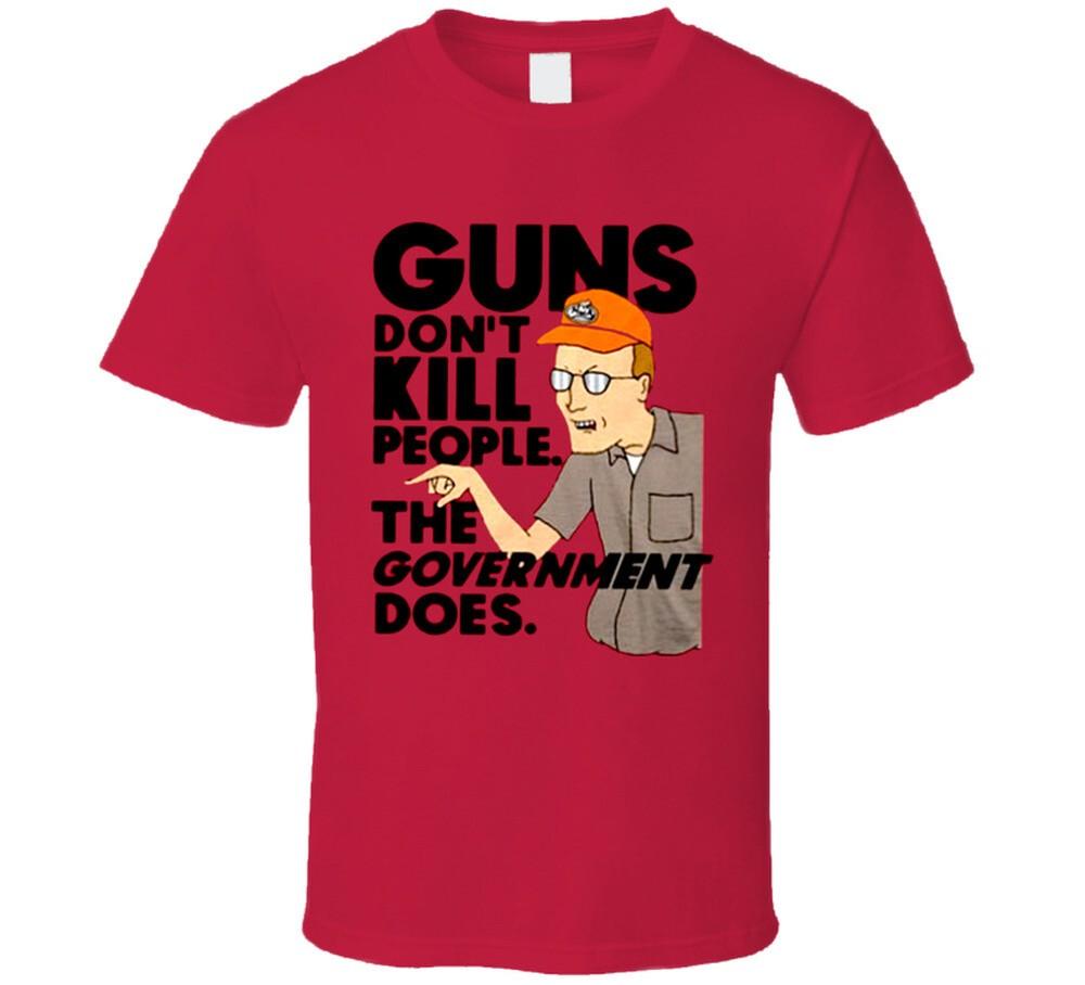 Dale Gribble King Of The Hill Guns Don'T Kill People T Shirt