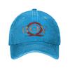 I Love Domo Kun Funny Meme Baseball Caps Retro Distressed Denim  Snapback Hat  Outdoor Running Golf Unstructured Soft Cap