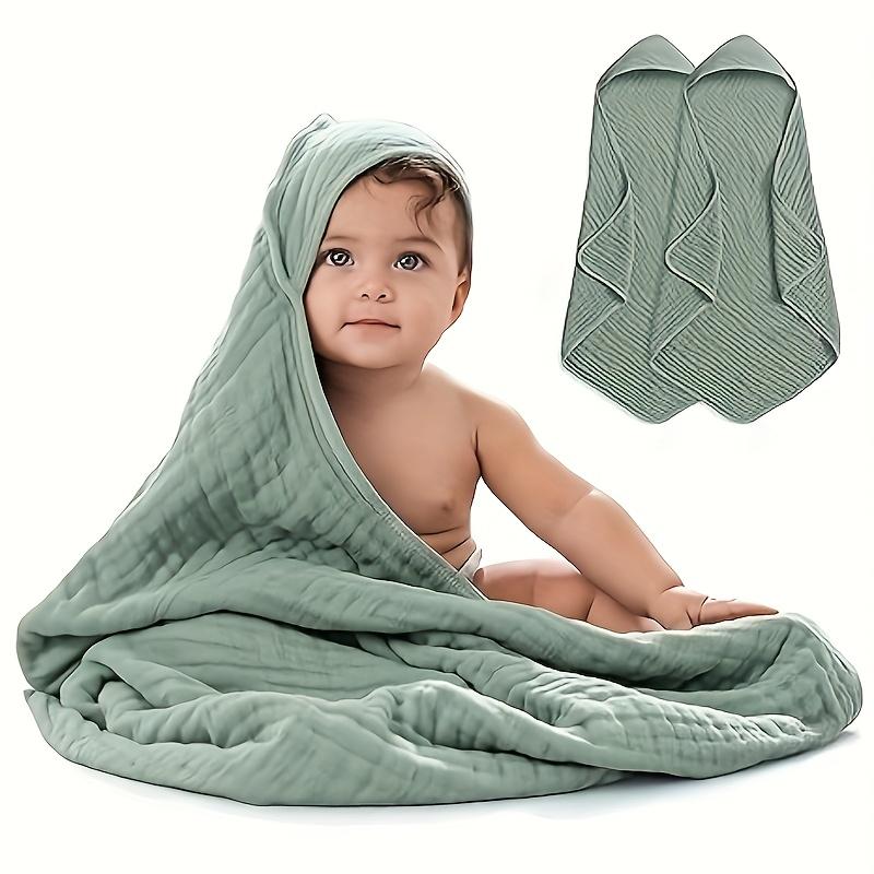 2pcs Hooded Towel Set 76.2cm X 76.2cm Beach Towel Ultra Soft & Absorbent Bath Towels Warm Unisex Cute Design Swaddling Clothes
