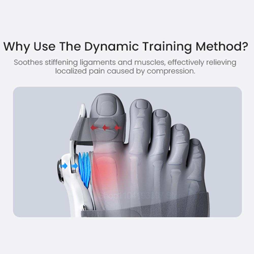 Effective Bunion Corrector Airbag Traction Foot Hallux Valgus Braces Toe Separator Straightener Orthotics Toe Correction