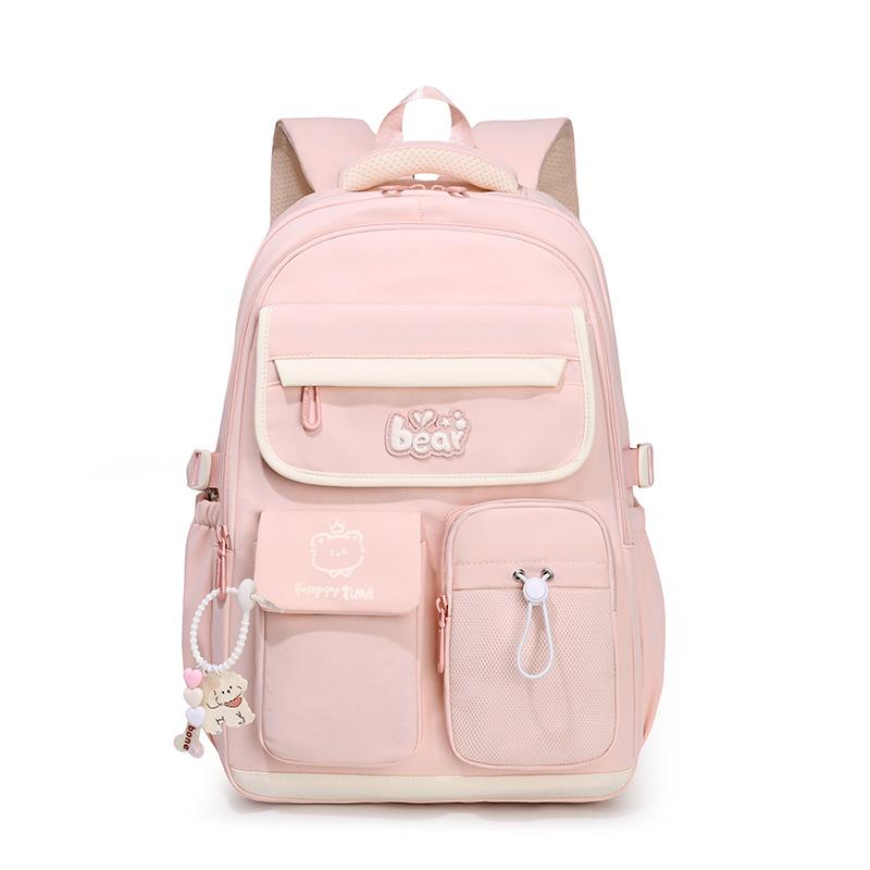 Schoolbag new school bag for women, large capacity for middle and high school students, high-value student lightweight backpack, college student