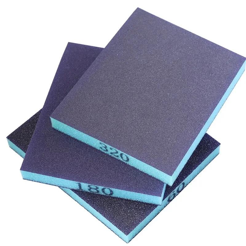 6 BUC Burete de șlefuit Granulație 60-320 Lavabil și Reutilizabil Blocuri de șlefuit Umed Uscat pentru Lustruire Metal Lemn Unealtă Abrazivă 120*96*13mm