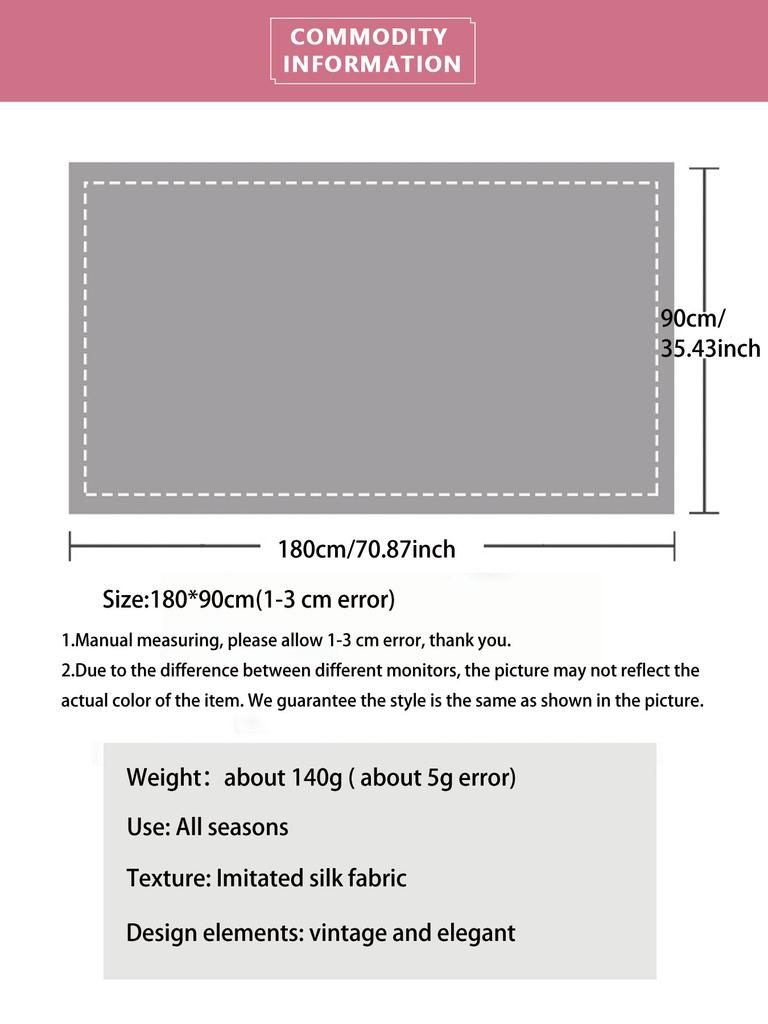 1 Pcs 90x180cm Black and White Camellia Small Fragrance Silk Scarf Women's All-match Scarf Shawl Large Gauze Towel Hijab