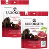 Ingen Brookside [2-pack] Brookside Mörk Choklad 235 G X 2 Påsar Granatäpple