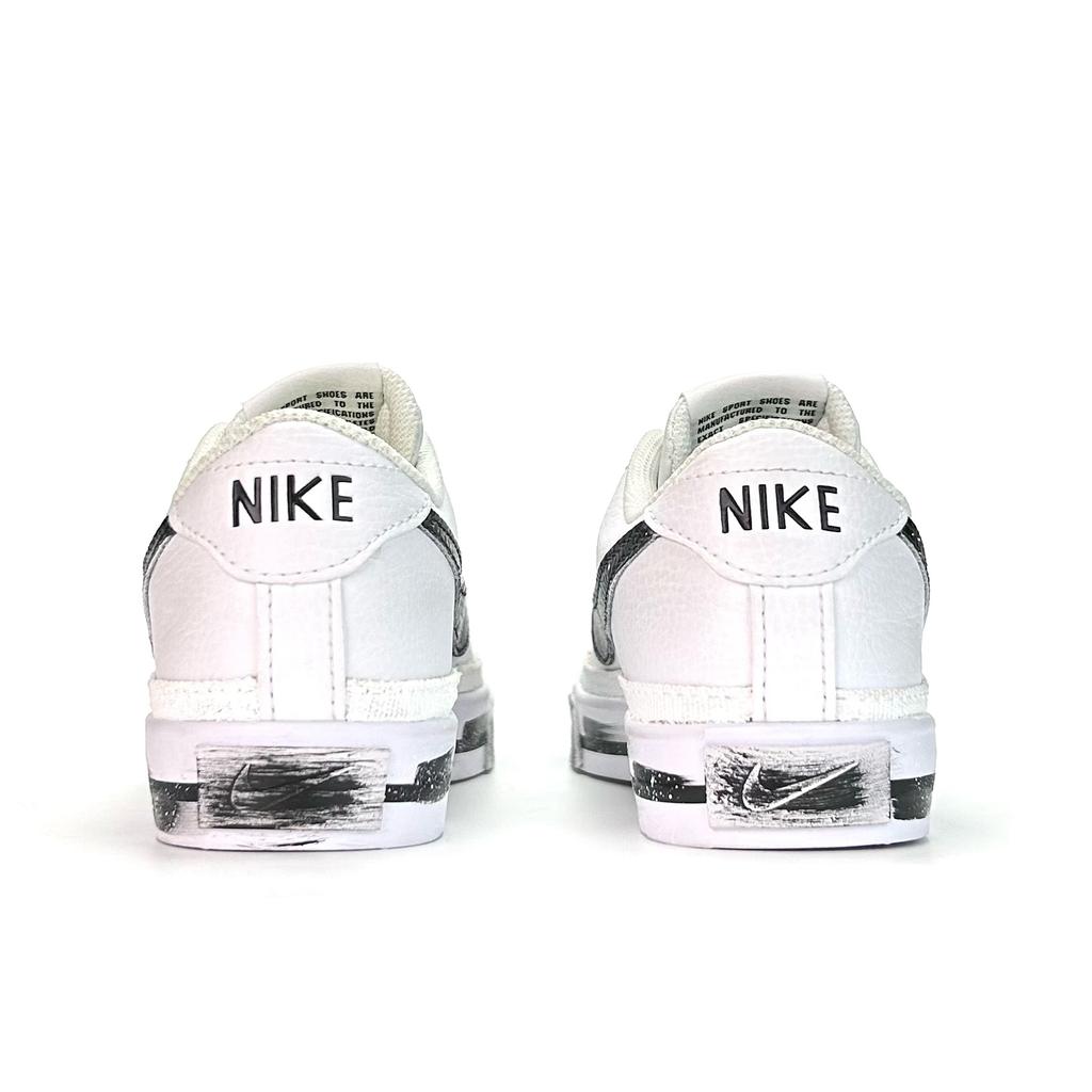 Nike Court Legacy YU Style In Motion, Star Abrasion Resistant Lightweight Wear Resistant And Lightweight Low Top DH3161-100(Team1188-YU)