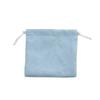 Women's Outdoor Travel Solid Color Portable Headphones Data Cable Drawstring Storage Bag Pocket Cosmetic Bag