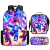 ROBLOX Themed Kids Backpack School Lightweight Durable Oxford Fabric Bag With Padded Straps Cartoon Print Grades 1-9