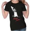 Vintage Michael Jackson Spotlight Musician Graphic T Shirts for Women T-Shirts