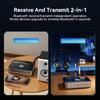 NFC Bluetooth 5.3 Audio Receiver Transmitter RGB Colorful Light USB 3.5MM AUX RCA Coaxial Optical DAC Converter Wireless Adapter