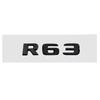 ABS Auto Heckaufkleber Alphabet Kofferraum Emblem Aufkleber Exterieur für Mercedes Benz R63 R300 R320 R350 R500 R-Klasse 3D Emblem Zubehör