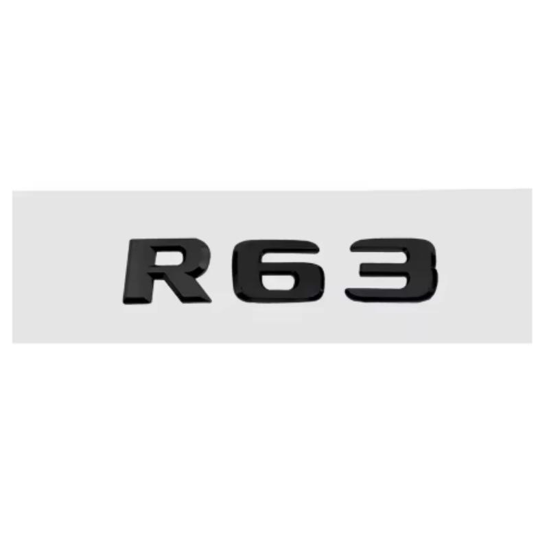 

ABS Car Rear Sticker Alphabet Trunk Badge Decal Exterior for Mercedes Benz R63 R300 R320 R350 R500 R Class 3D Emblem Accessories
