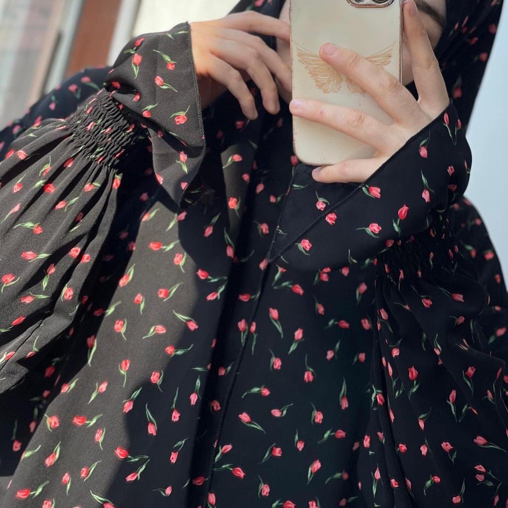 Loriya Middle East Print Dress LR545