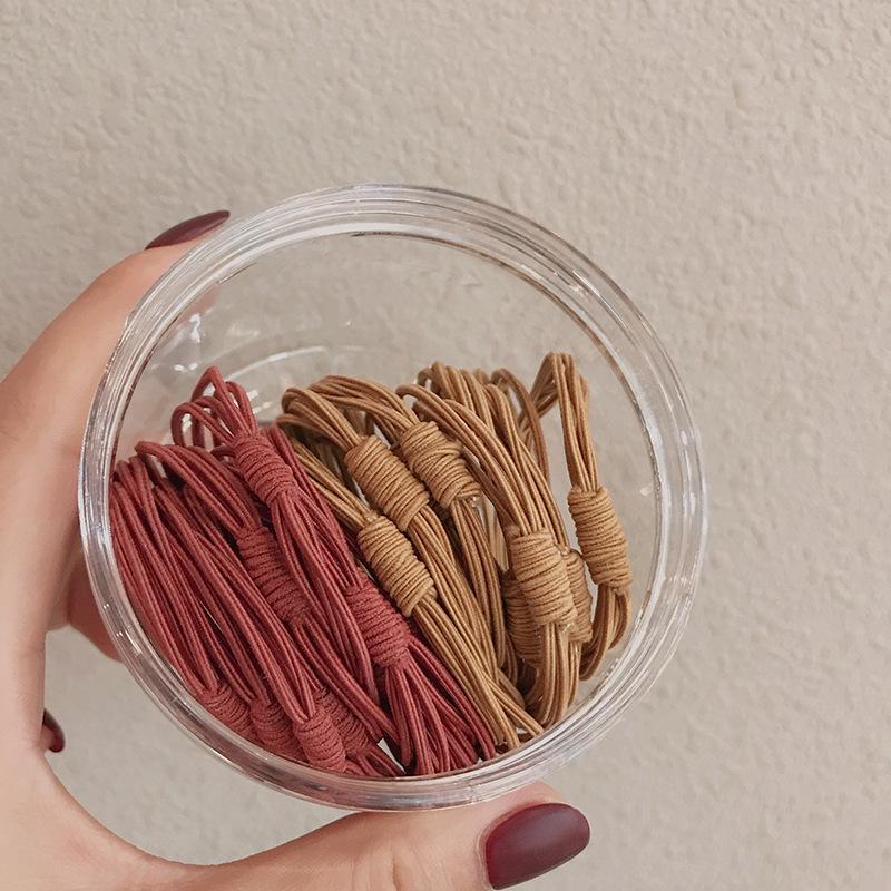 

Women Headwear Hair Tie Girls Rubber Band Hair Rope 20pcs/set Cute New Fashion Simple Hair Accessories Elastic