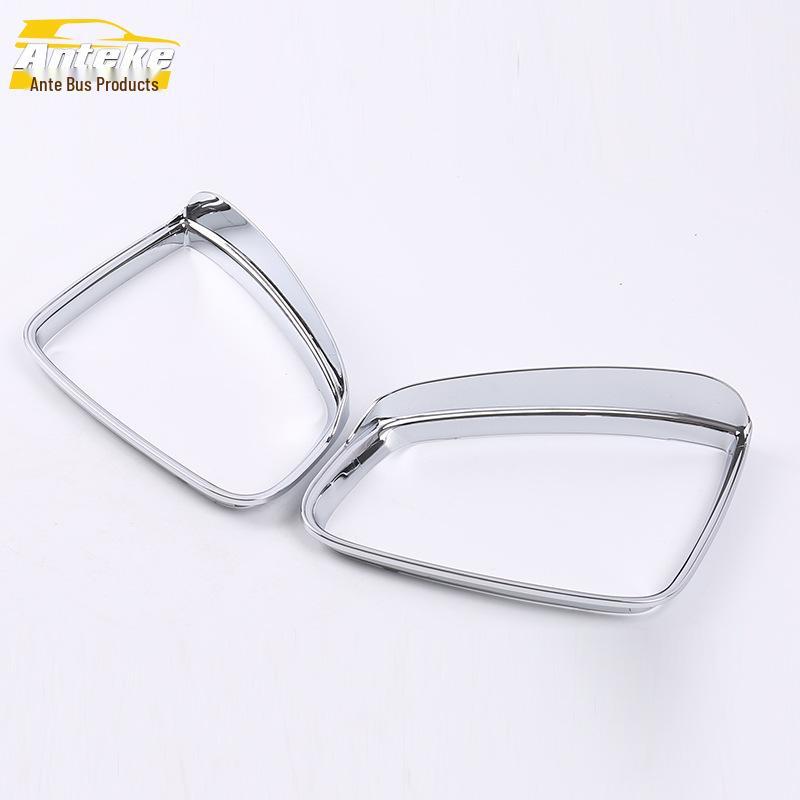 Compatible Rearview Mirror Rain Shield for 18 Komic Models - Bright Ring Patch