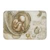 Personalized Classic Mona Lisa By Leonardo Da Vinci Doormat Mat Anti-Slip Painting Art Kitchen Bathroom Bedroom Rug Carpet
