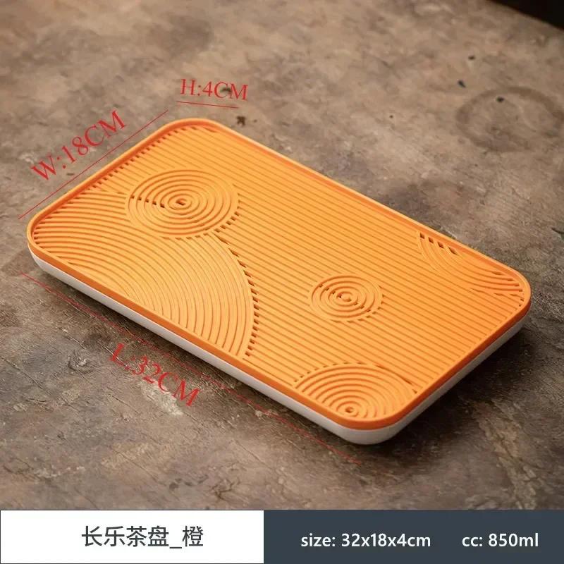 Melamin Wasserspeicher Typ Tee Tablett Chinesische Tee Accessoires Heim Tee Meer Teekannen Tabletts Dekorative Teegeschirr Zubehör