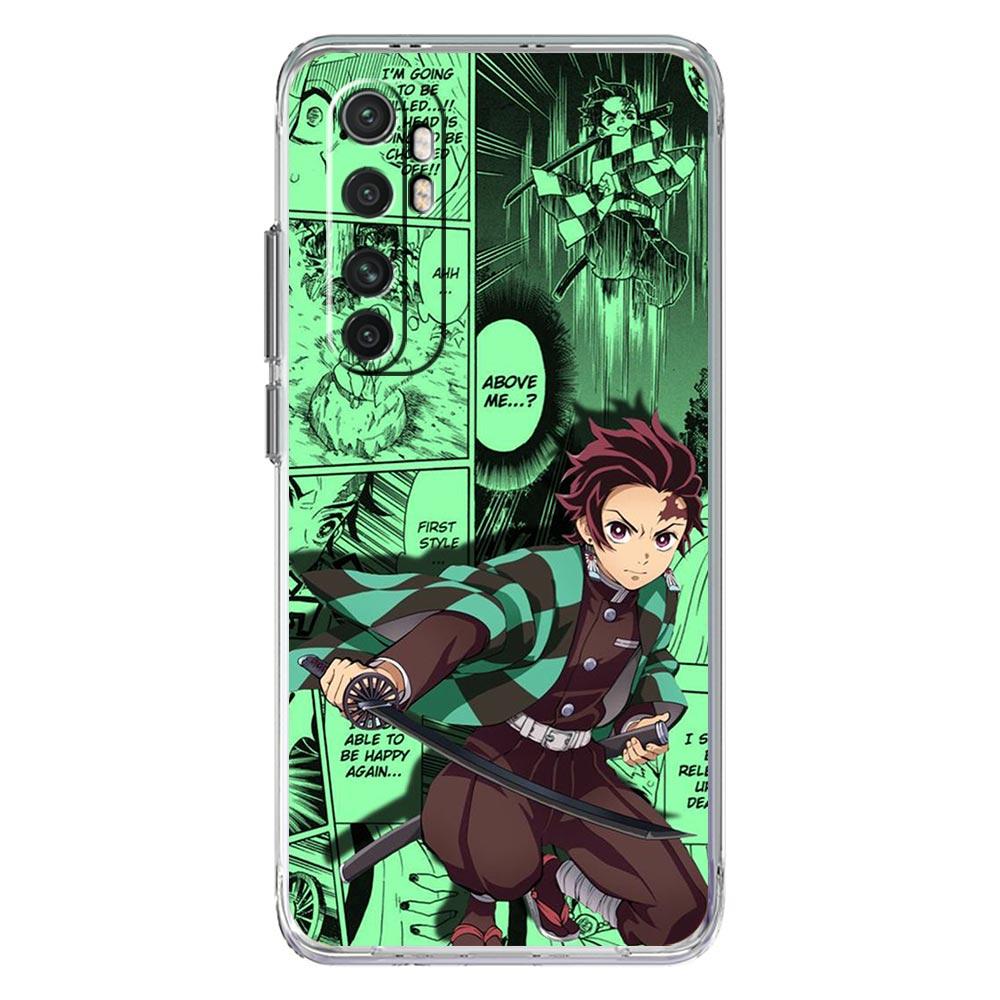 Demon Slayer Kimetsu no Yaiba Anime pentru Xiaomi Poco X3 NFC F3 M3 X4 M4 Pro 5G Husa de telefon Mi 11 Lite Ultra 11T 11X 12 11i Husa