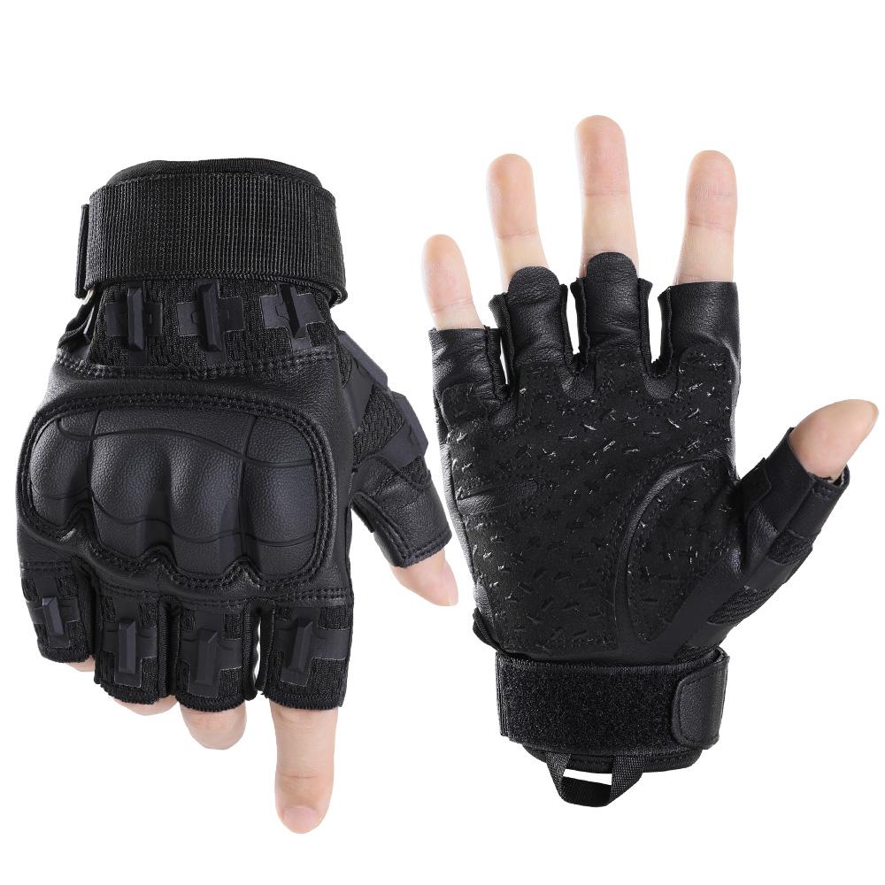 Outdoor Hunting Gloves Fingerless Men Touch Screen Sports Cycling Hiking Camping Shooting Paintball Non-slip Protection Gear Men