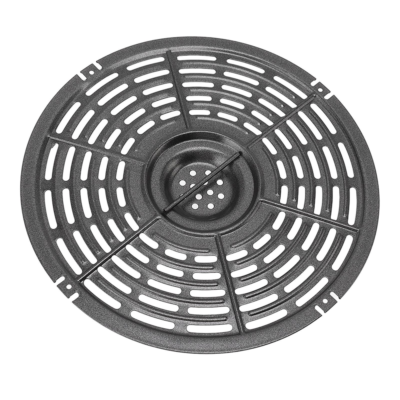 

Fryer Replacement Tray with Silicone Brush Silicone Sleeve Round Nonstick Fryer Plate for Kitchen Restaurant Type 2