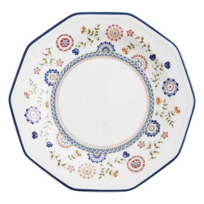 Assiette À Dessert Churchill Bengal Céramique Vaisselle (Ø 20,5 Cm) (6 Unités)