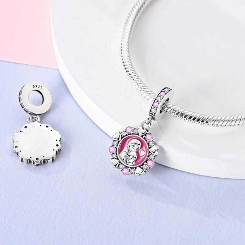 Copper Our Lady Of Tree Of Life Sunflower Spider Charms Beads For 3Mm Original Bracelets Diy Birthday Gift