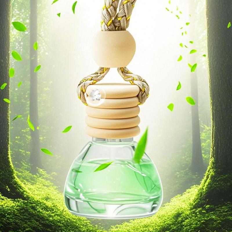 Car Diffuser Bottles Car Rear View Diffuser Bottle Refillable 8ml Fragrance Oil Container Odor Removal For Minivan Sedan Truck