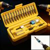 2 In 1 Revolving Head Drill Bit Driver Combo Bit Set W/ Box, 20Pcs Drill Bit Set Driver Accessory Kit W/ Different Kinds of Bit